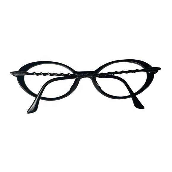 Yves Saint Laurent Eyeglasses 5085 Y505 Black/Gunmetal Oval Frame 53[]18 135 - Picture 8 of 8